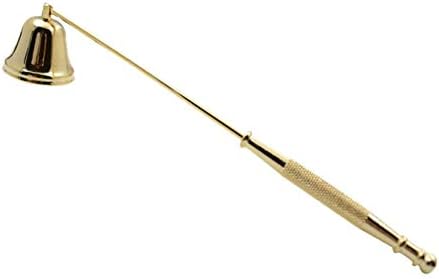 Golden Metal Candle Snuffer with Long Handle