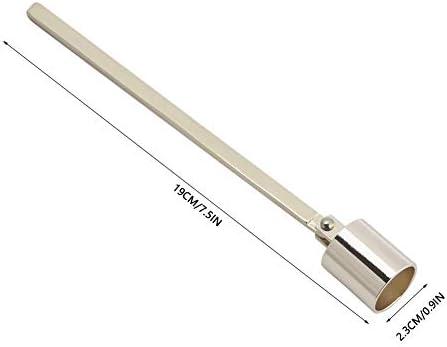 Walfront Gold Stainless Steel Candle Snuffer Tool