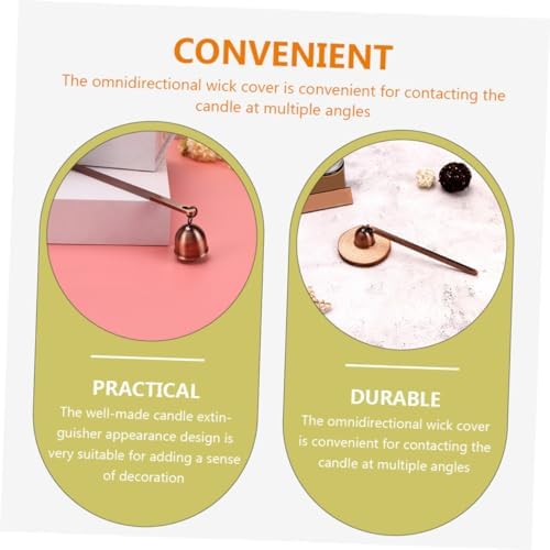 MAGICLULU Stainless Steel Candle Snuffer with Long Handle