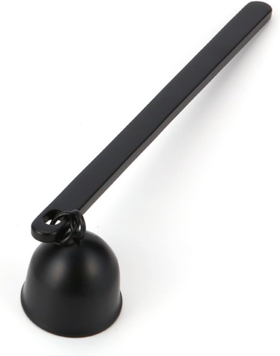 Red Copper Candle Snuffer with Long Handle