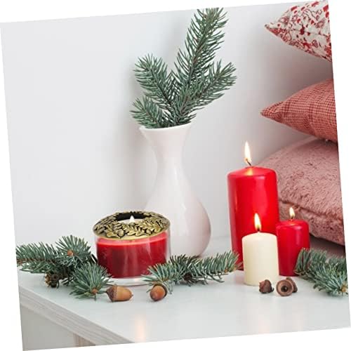 PRETYZOOM Brass Candle Lids for Efficient Burn and Elegant Storage