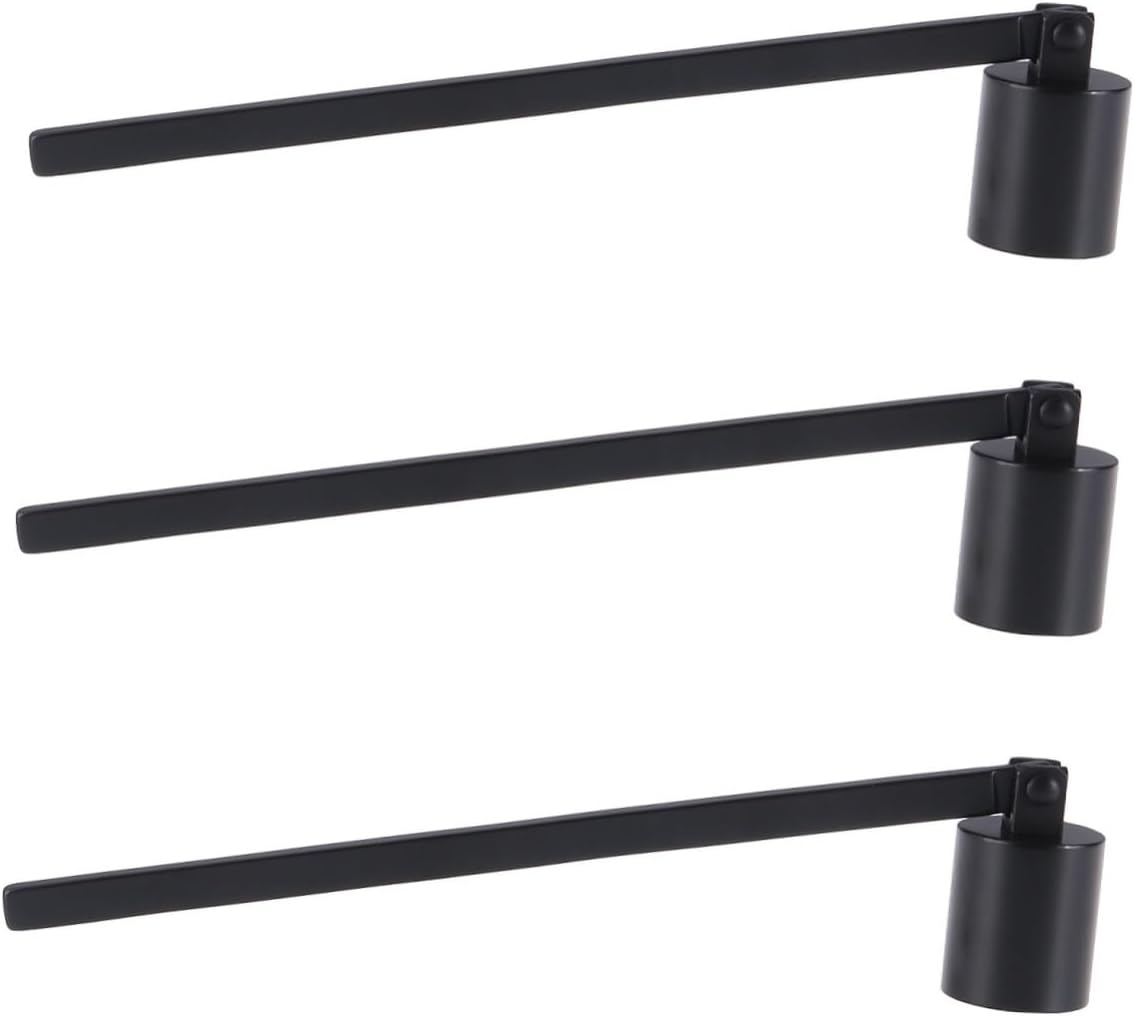 Cabilock 3pcs Stainless Steel Candle Snuffer Set