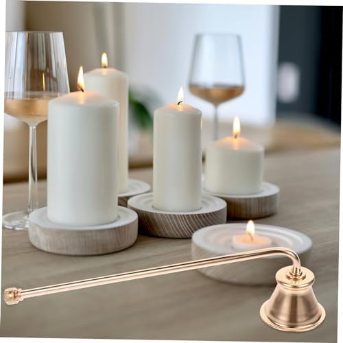 MAGICLULU 1pc Automatic Candle Snuffer Long Handle Flame Extinguisher for Home Use