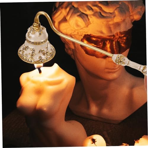 Cabilock Antique Candle Snuffer Tool for Wedding and Parties