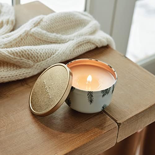 Thymes Frasier Fir Candle Tin with Gold Lid 65 oz