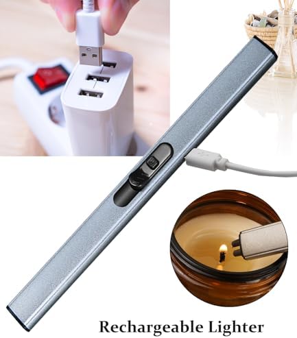 5 In 1 Candle Accessory Kit Silver Set
