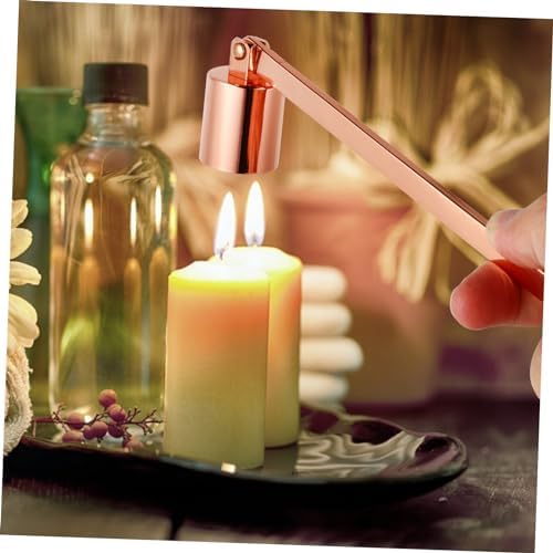 DECHOUS 2 Pcs Candle Wick Cover Snuffer Cap Set