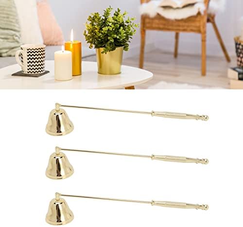 3 Pcs Candle Snuffer Iron Plating Candle Extinguisher Accessories