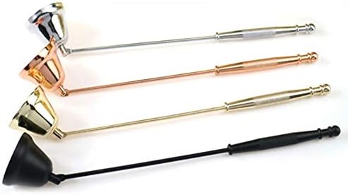 Golden Metal Candle Snuffer with Long Handle