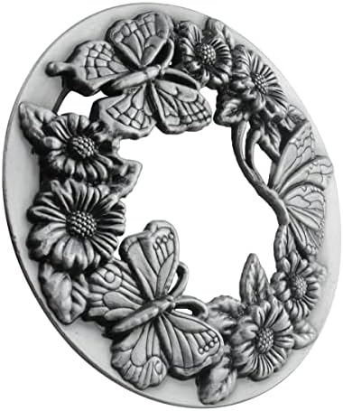 ITROLLE Silver Antique Butterfly Candle Shade Lid Sleeve