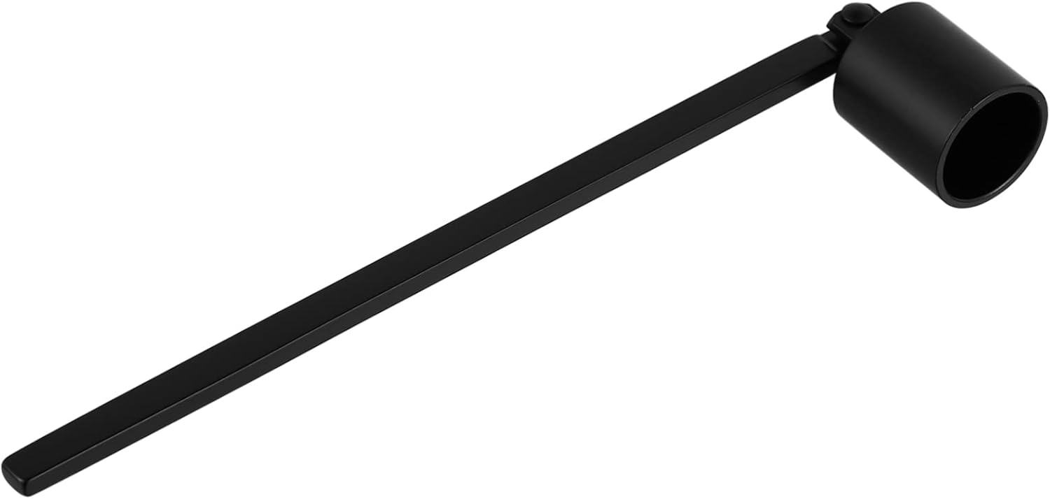 Stainless Steel Candle Snuffer with Long Handle for Safe Flame Extinguishing