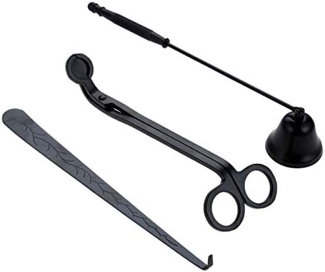 MUXSAM 3 in 1 Candle Tools Set - Candle Snuffer Wick Trimmer Wick Dipper