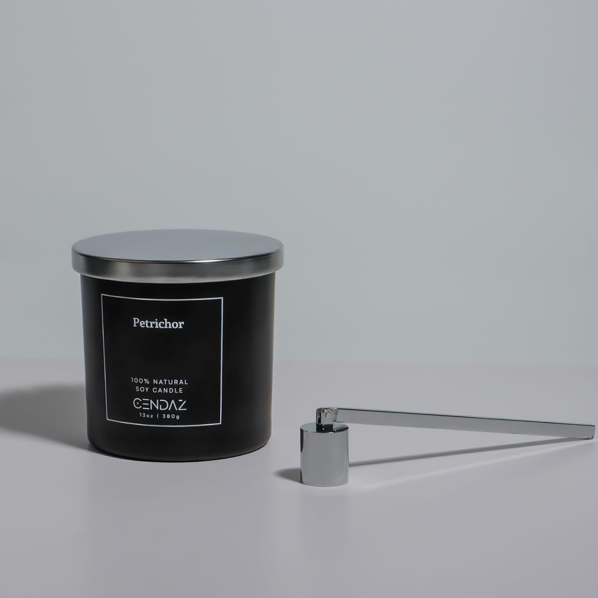 Cendaz Scented Candle with 3 Wicks and Free Snuffer