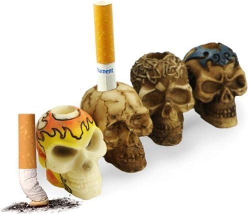 2-Skull Design Cigarette Snuffer BUTT21-1-2