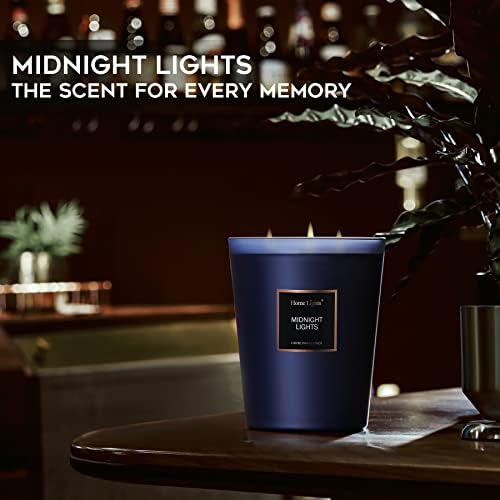 HomeLights 333oz Soy Candles 130 Hours Midnight Lights
