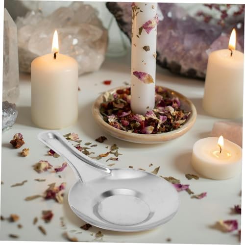VOSAREA 5pcs Stainless Steel Candle Snuffer Set with Long Handle