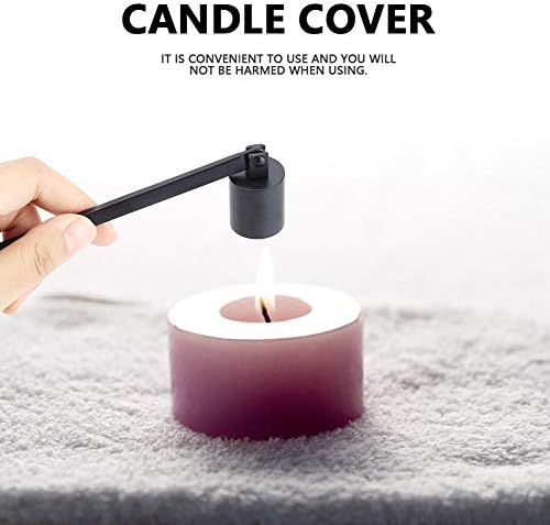 Walfront 75x09in Stainless Steel Candle Snuffer and Wick Trimmer