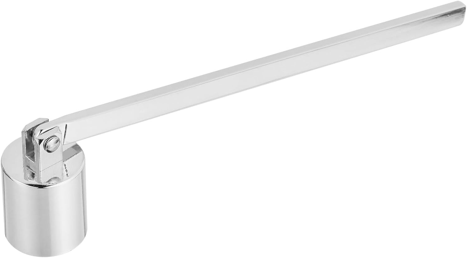 VOSAREA 1pc Candle Snuffer Stainless Steel Wick Extinguisher Tool