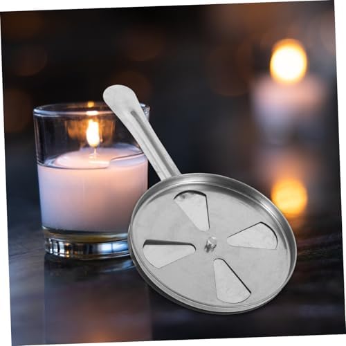 Stainless Steel Adjustable Candle Snuffer Tool for Safe Flame Extinguishing