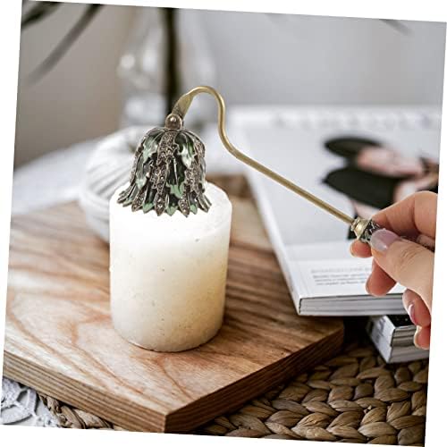 Candle Snuffer Tool with Long Handle Metal Design