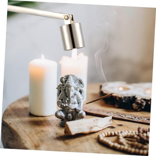 IMIKEYA 4pcs Candle Snuffers Ergonomic Handles