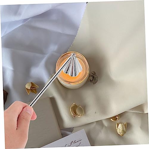PRETYZOOM Portable Candle Snuffer Stainless Steel Handle Decor Tool