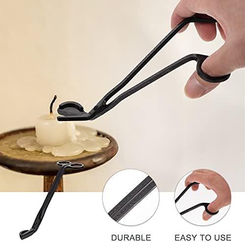 Cabilock 3pcs Candle Wick Trimmers Snuffer for Safe Wick Cutting