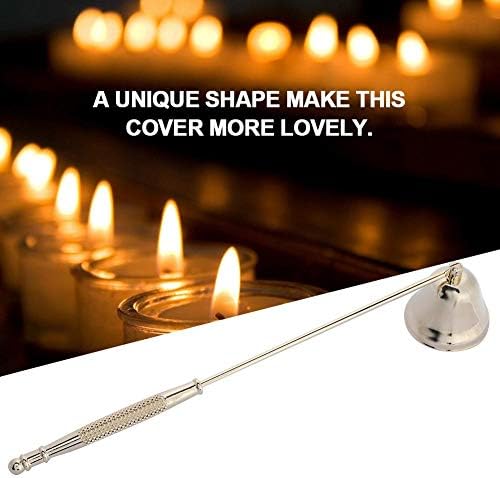 HEEPDD Candle Snuffer Polished Stainless Steel Long Handle Candle Stopper