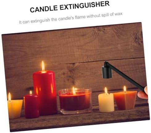 2 Pcs Candle Snuffers Ergonomic Flame Extinguishers