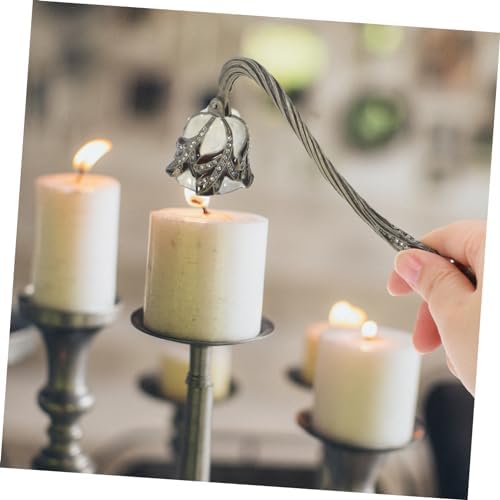 Cabilock 96g Aromatherapy Candle Snuffer with Rhinestones