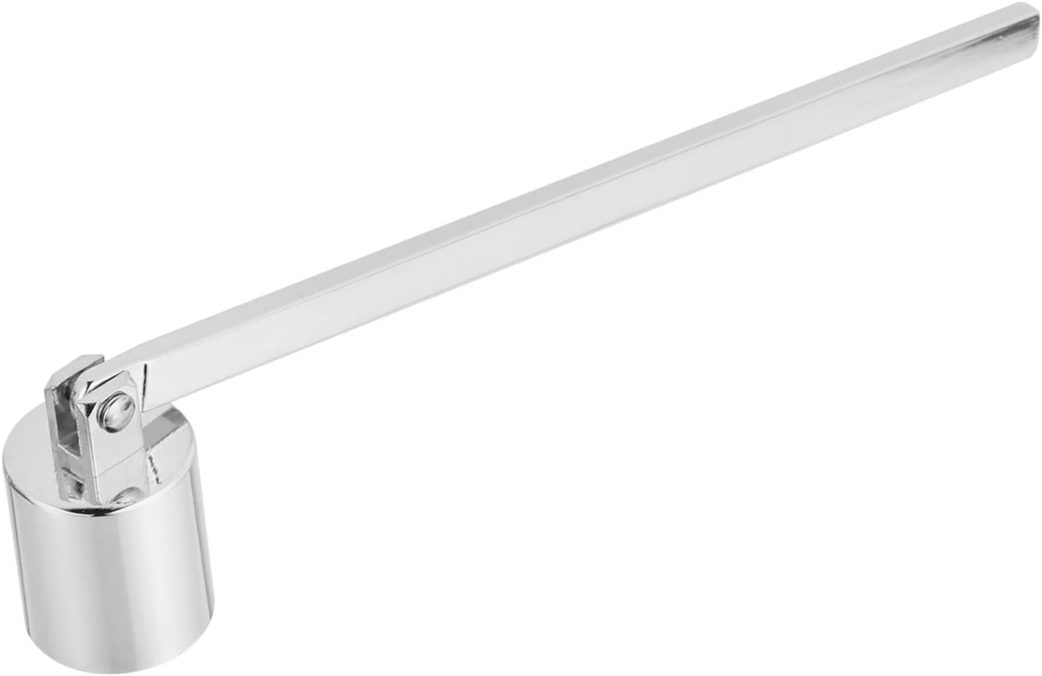 1Pc Elegant Stainless Steel Candle Snuffer Straight Hood Design