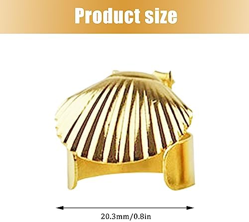 Automatic 10pcs Candle Snuffer in Gold Metal Shell