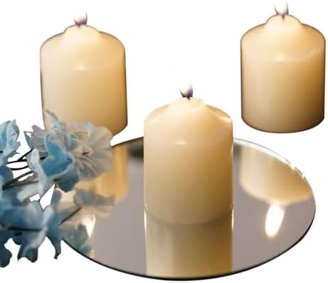 Efavormart Set of 12 Ivory Votive Candles