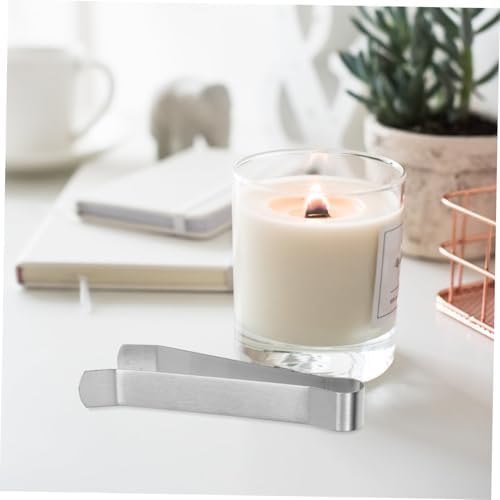 4pcs Candle Extinguisher Clip Sturdy Metal Wick Clamp Fire Snuffer