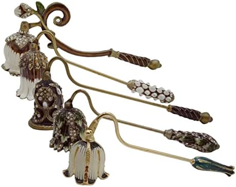 Essencedelight Flower Candle Snuffer Extinguisher with Long Handle