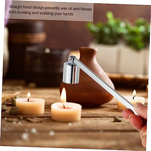 Stainless Steel Candle Snuffer with Long Handle 1