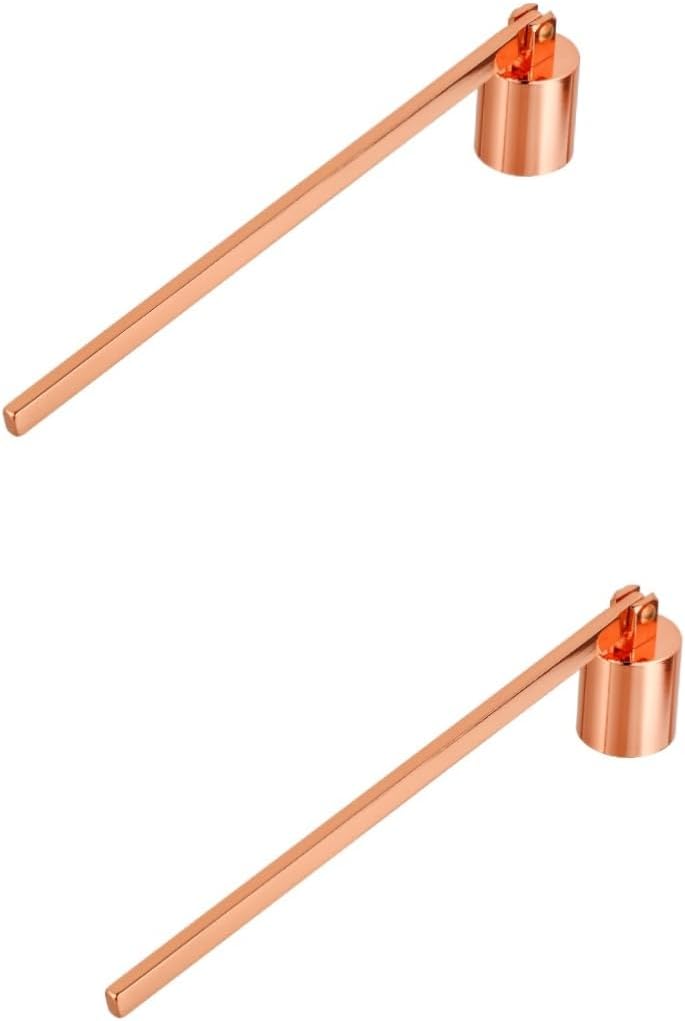 DECHOUS 2 Pcs Candle Wick Cover Snuffer Cap Set