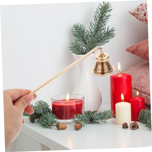 Elegant Candle Snuffer Tool for Wick Extinguishing