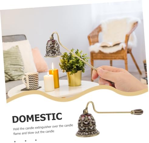 MAGICLULU Retro Diamond Candle Snuffer with Long Handle