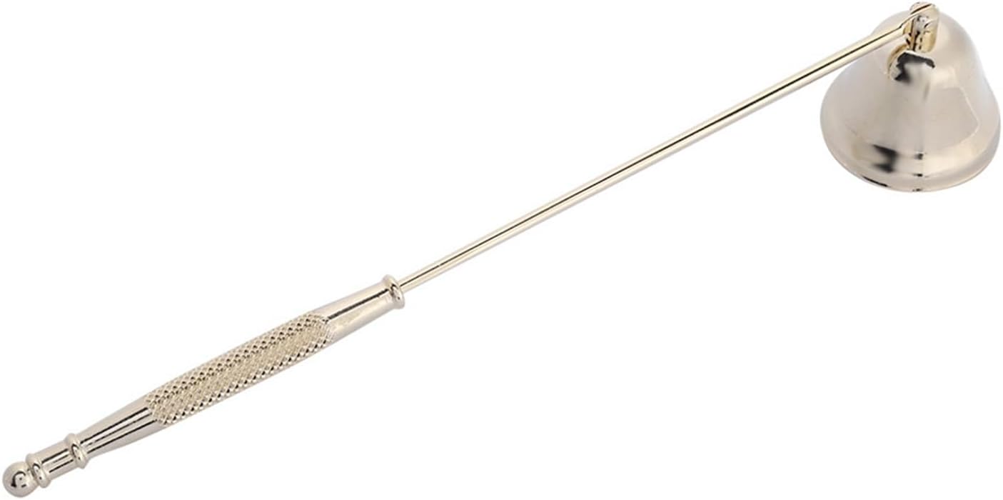 plplaaoo 1Pc Fashion Gold Candle Snuffer