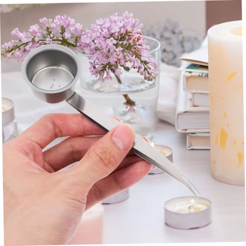 PRETYZOOM 3pcs Candle Snuffer and Tweezer Set for Home Hotel Camping