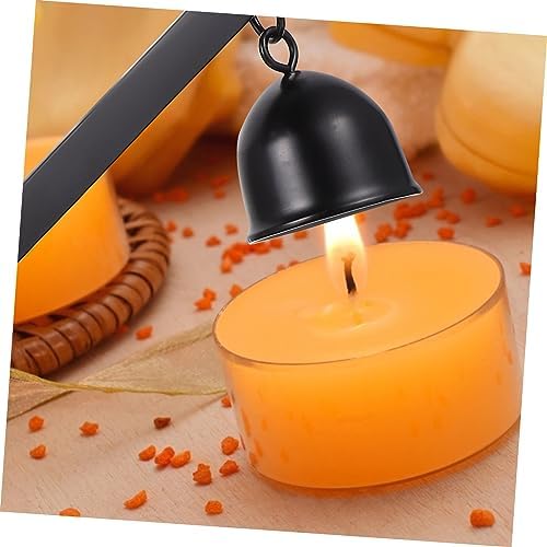 IMIKEYA Candle Snuffer with Long Handle Black Decor
