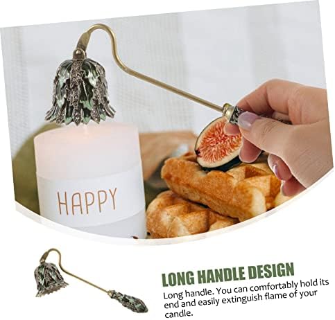 IMIKEYA 130g Metal Candle Snuffer Tool for Home Use