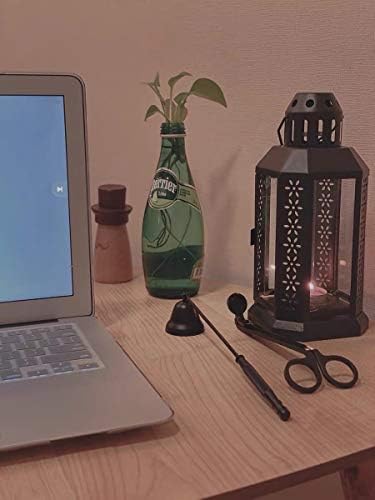 MUXSAM 4 in 1 Candle Accessory Set Black