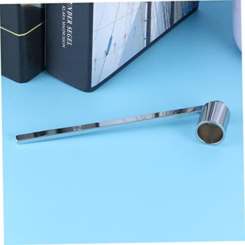 Stainless Steel Candle Snuffer with Wick Trimmer for Safe Candle Use