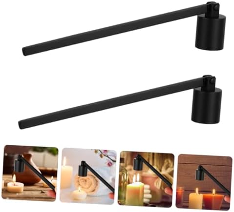 Vaguelly 2Pcs Candle Snuffer Long Handle Extinguisher Tool