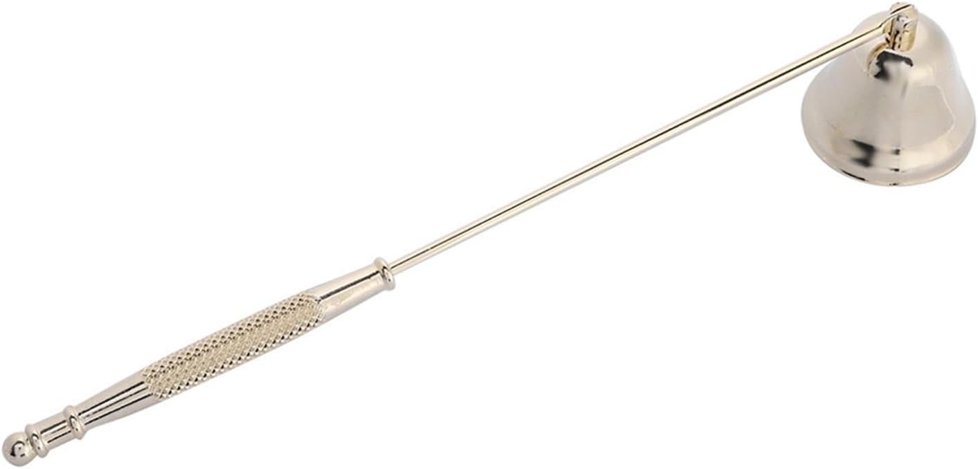 plplaaoo 1Pc Fashion Gold Candle Snuffer