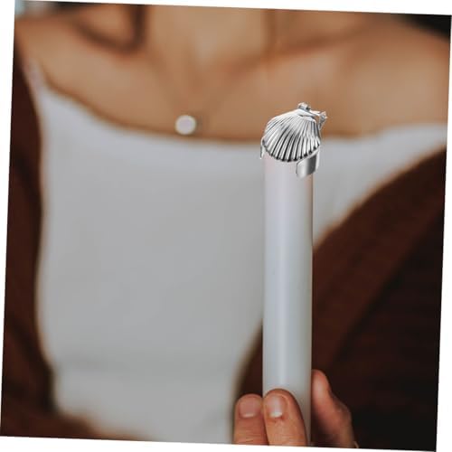 PRETYZOOM Metal Candle Extinguisher Flame Snuffer with Shell-Shaped Design