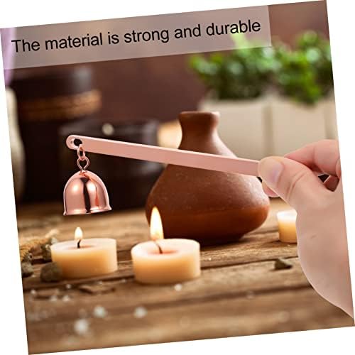 Cabilock Long Handle Candle Snuffer with Gold Wick Trimmer