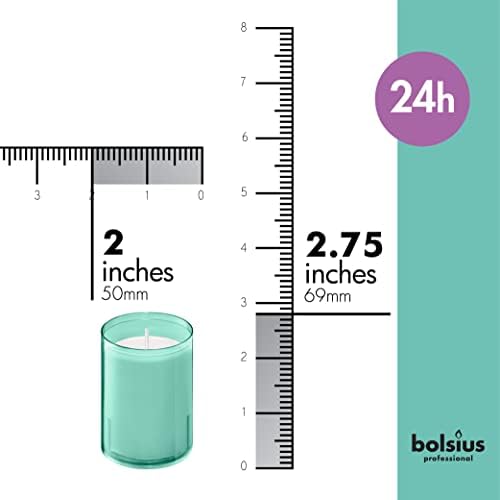 BOLSIUS 24 Hour Votive Candles 20 Pack